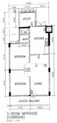 Blk 16 BOON KENG VILLE (Kallang/Whampoa), HDB 3 Rooms #576660531